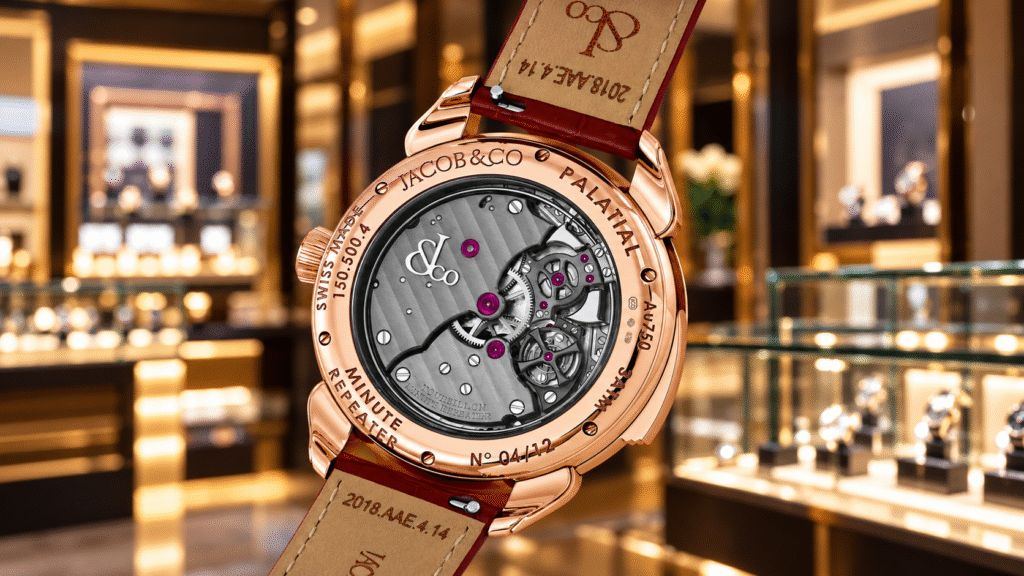 Rose Gold Tourbillon in Boutique Glow