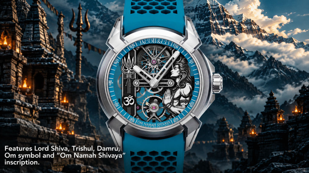 Shiva-Inspired Luxury Watch in the Himalayas