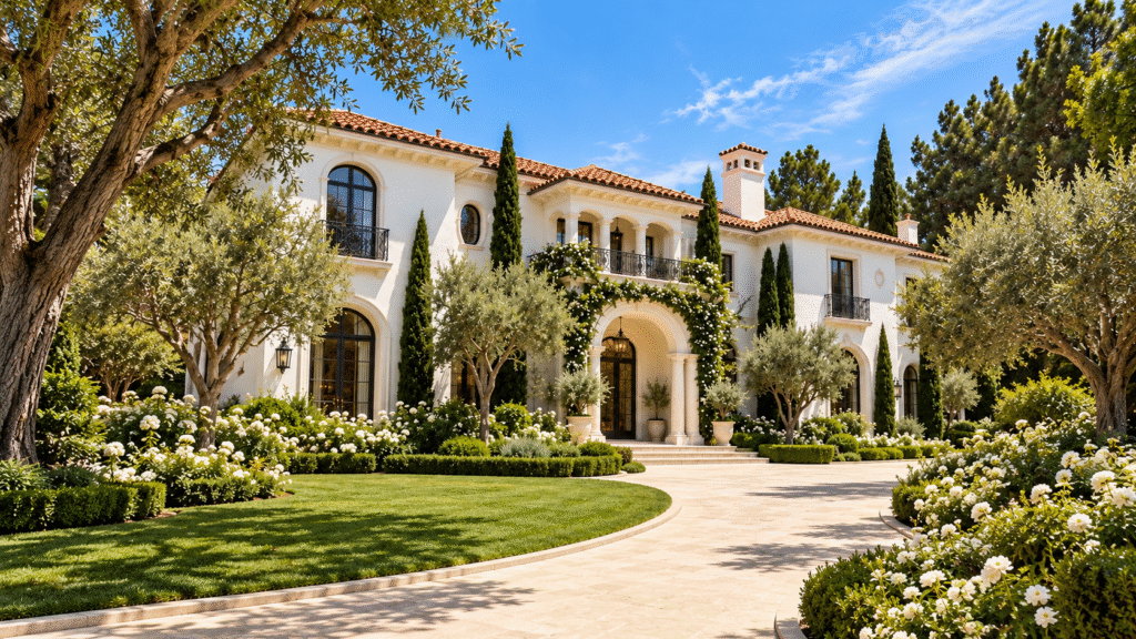 Sunlit Mediterranean Villa Estate