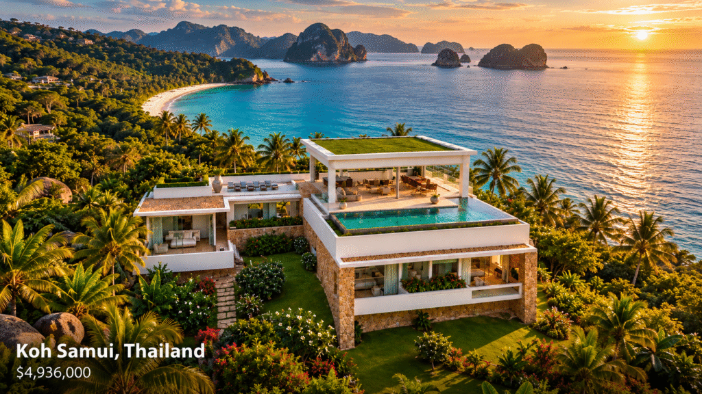 Sunset Villa Overlooking Koh Samui
