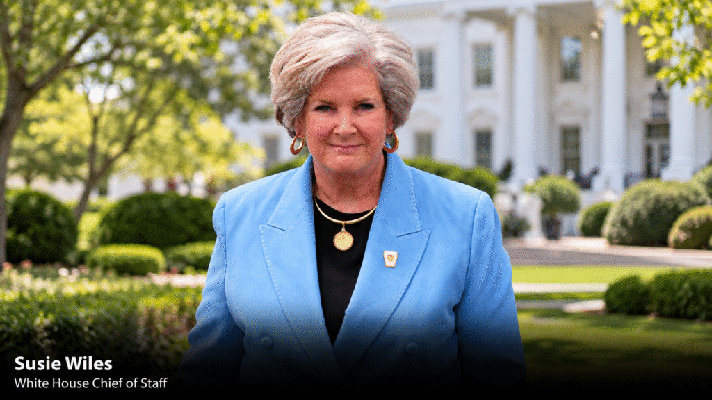 Susie Wiles at the White House