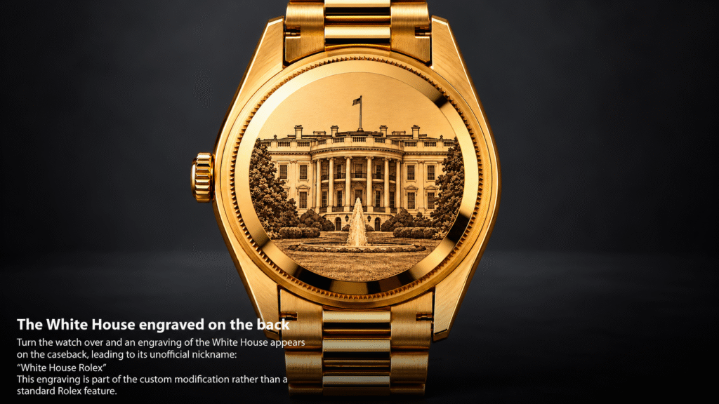 The Engraving Mechanics and the White House Caseback