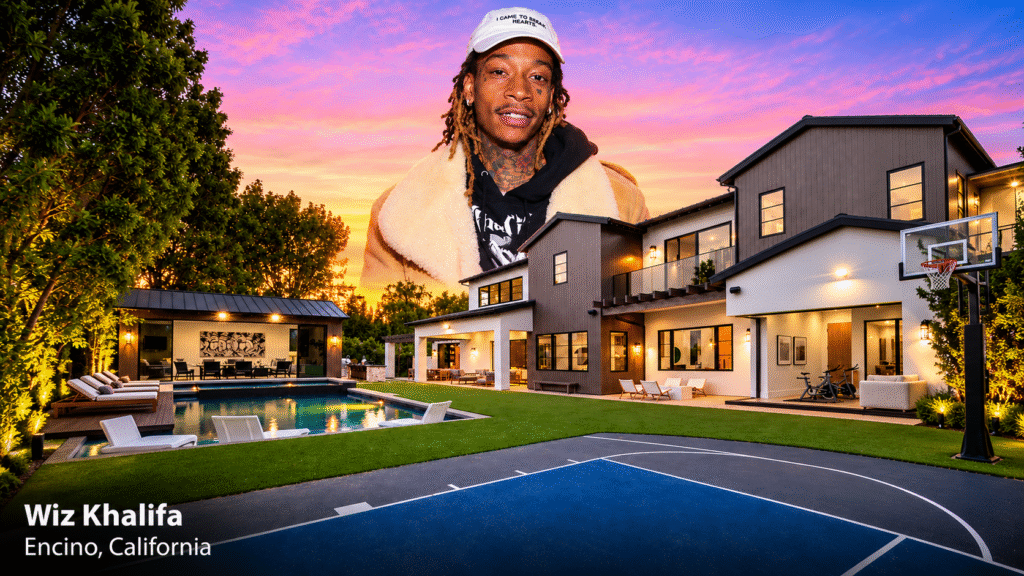 Wiz Khalifa’s Sunset Mansion Estate
